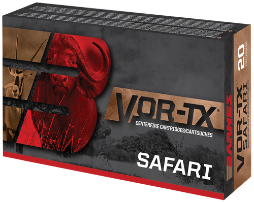 Barnes Bullets 22027 VOR-TX Safari 458Lott 500gr Barnes TSX Flat Base 20 Per Box/10 Case
