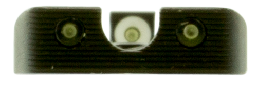 TruGlo TG231MP1W Tritium Pro  Black | Green Tritium White Outline Front Sight Green Tritium Rear Sight