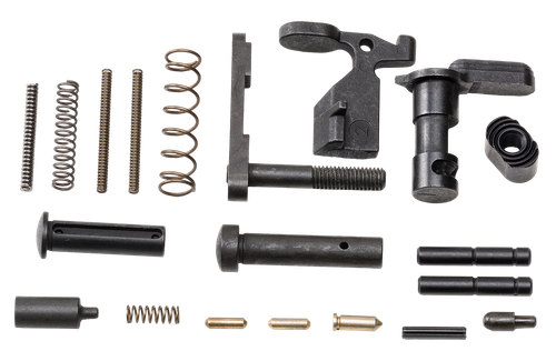 Rise Armament 12003 Lower Parts Kit  (No Fire Control Group) Black for AR-15