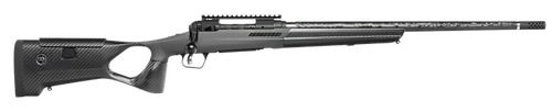 Savage Arms 58097 110 KLYM 6.5 Creedmoor 4+1 22" Carbon Fiber Threaded Barrel, Black Picatinny Rail Stainless Steel Receiver, FBT w/Adj Comb Black Synthetic Stock, Right Hand