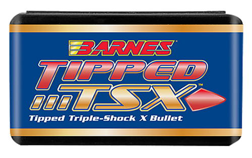 Barnes Bullets 30370 Tipped TSX  30Cal 168gr Boat Tail 50/Box