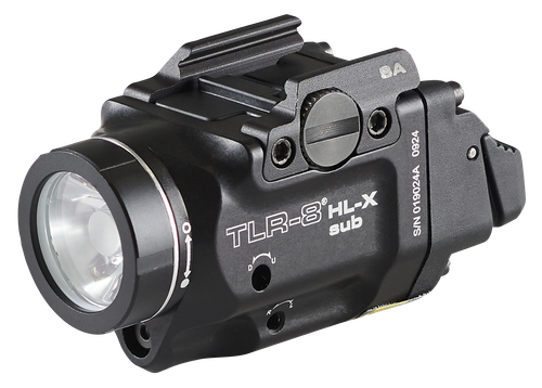 Streamlight 69469 TLR-8  Black Aluminum Springfield Hellcat 1,000 Lumens Red Laser