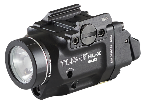 Streamlight 69469 TLR-8  Black Aluminum Springfield Hellcat 1,000 Lumens Red Laser