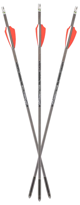Axe Crossbows AX10002 AX405  Black/Red/White 17.50" 3 Pack