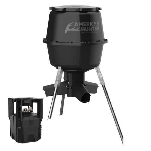 American Hunter AH225XDE XDE-Pro  16 Programs 1-60 Seconds Duration 30 Gallon Capacity Black