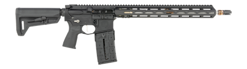 Q LLC  Sugar Weasel *CA Compliant 5.56 NATO 10+1 16"Black Cerakote Aluminum Receiver w/Picatinny Rail, M-LOK Handguard, CMOE SL-K Black Polymer Stock, Black Polymer Grip