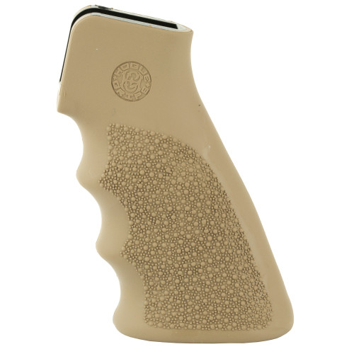 Hogue 15003 OverMolded Grip Desert Tan Rubber with Finger Grooves for AR-15, M16