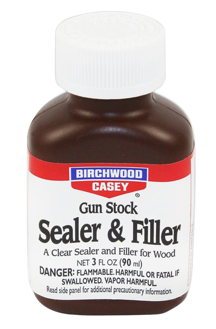 Birchwood Casey 23323 Gun Stock Sealer & Filler  3 oz. Bottle