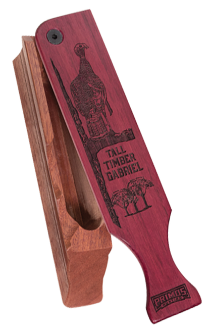 Primos 2915 Tall Timber Gabriel Box Call Attracts Turkeys Natural Wood