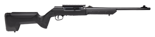 Savage Arms 47260 A22 Takedown Full Size 22 LR 10+1 18" High Luster Button Rifled Barrel, High Luster Drilled & Tapped Carbon Steel Receiver, Black Takedown Synthetic Stock, Right Hand