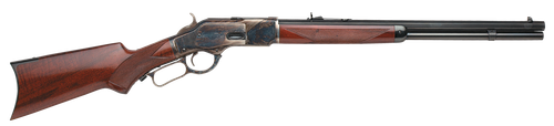 Taylors & Company 550175 1873  357 Mag Caliber with 10+1 Capacity, 20" Blued Octagon Barrel, Color Case Hardened Metal Finish & Walnut Fixed Pistol Grip Stock Right Hand (Full Size)