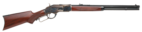 Taylors & Company 550175 1873  357 Mag Caliber with 10+1 Capacity, 20" Blued Octagon Barrel, Color Case Hardened Metal Finish & Walnut Fixed Pistol Grip Stock Right Hand (Full Size)