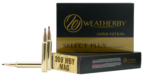 Weatherby F300180SCO Select Plus  300WthbyMag 180gr Swift Scirocco 20 Per Box/10 Case