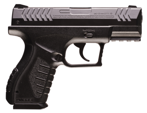 Umarex USA 2254804 XBG  CO2 177 BB 19+1 4.25" Black Polymer Grips