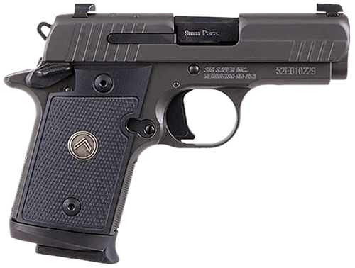 Sig Sauer 9389LEGION P938 Micro-Compact Legion 9mm Luger 3" 7+1 Legion Gray Cerakote Elite Black G10 Grip