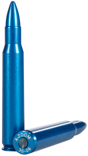 A-Zoom 12327 Rifle Blue Snap Caps 30-06Springfield 5Pack