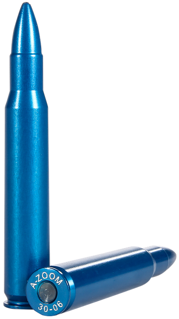 A-Zoom 12327 Rifle Blue Snap Caps 30-06Springfield 5Pack