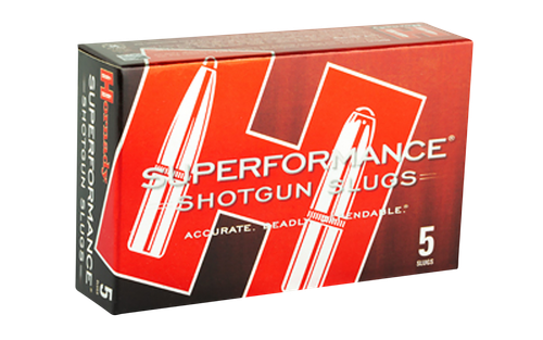 Hornady 86236 Superformance  12 Gauge 2.75" MonoFlex Slug Shot 5 Per Box/ 20 Case