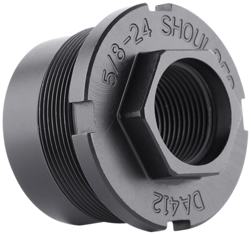Dead Air DA412 Ghost-M & Pyro Fixed Mount 5/8"-24 tpi Black