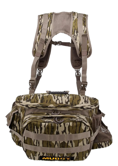 Muddy MUD-BPK-LMBR Pro Lumbar 500 Pack Mossy Oak Bottomland Polyester Zipper/Buckles Closure