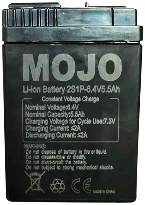 Mojo Outdoors HW2519 Mallard King  Black 6.0 Volts 5.5 mAh
