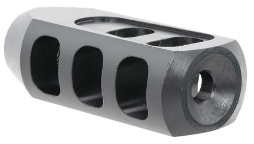 TacFire  Tanker Muzzle Brake  Black Oxide Steel with 1/2"-28 tpi Threads 2.76" OAL 1.37" Diameter for 5.56x45mm NATO