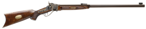 Davide Pedersoli 010S769457 1874 Old West 45-70 Gov 1rd 30" Blued Barrel, Color Case Hardened Steel Receiver, Walnut Wood Stock, Right Hand