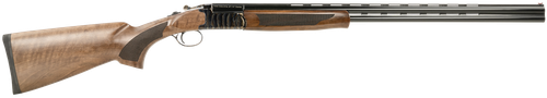 Pointer KAR2828HT Acrius  Full Size 28 Gauge Break Open 2.75" 2rd 28" Black Over/Under Vent Rib Barrel, Color Case Hardened Steel Receiver, Fixed Turkish Walnut Stock, Ambidextrous
