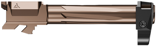 Radian Weapons R0843 Ramjet & Afterburner Combo 9mm Luger Compatible w/Glock 43, Bronze Stainless Steel
