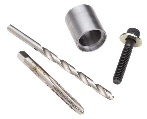 Hornady 050033 Stuck Case Remover Silver Multi Caliber Includes #7 drill and 1/4 inch 20 tap