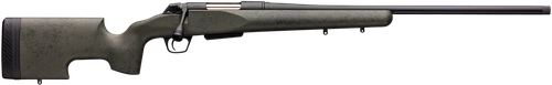 Winchester Guns 535732294 XPR SR 6.5 PRC Caliber with 3+1 Capacity, 22" Threaded Barrel, Black Perma-Cote Metal Finish & Black Webbed Green Grayboe Renegade Long Range Stock Right Hand (Full Size)