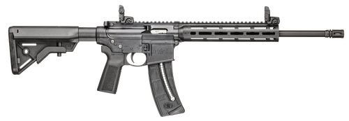 Smith & Wesson 14180 M&P15-22 Sport 22 LR 25+1 16.50" Black Steel Threaded Barrel, Picatinny Rail Polymer Receiver, M-LOK Polymer Handguards, Black Polymer B5 Bravo Stock, Black B5 Type 23 Grips