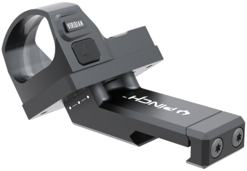 Viridian 9820036 PINCH Adjustable 35 Degree Offset Mount with Shield RMSc Adapter  Black Anodized