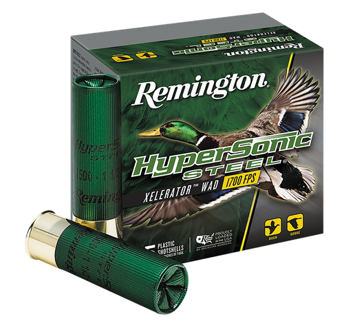 Remington Ammunition 26799 HyperSonic Steel 12Gauge 3.50" 1 3/8oz 4Shot 25 Per Box/10 Case
