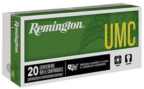 Remington Ammunition 21422 UMC  300Blackout 220gr Open Tip Flat Base 20 Per Box/10 Case