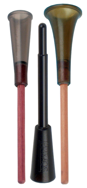 Primos 687 Striker  Striker Call Attracts Turkeys Multi Color Wood/Plastic 3 Pack
