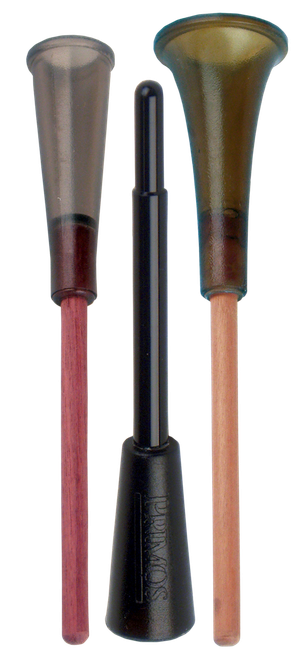 Primos 687 Striker  Striker Call Attracts Turkeys Multi Color Wood/Plastic 3 Pack