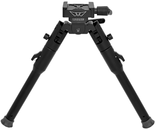 Warne 7912M Lite Bipod Skyline Matte Black 6.5"-11.15", Aluminum, ARCA