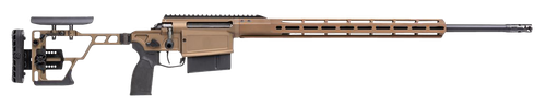 Sig Sauer CROSSMAG300WM24B Cross Magnum 300 Win Mag 6+1 24" Threaded Barrel, Coyote Cerakote, M-LOK/ARCA Rail Handguard, Fully Adj. Folding Stock, PRS Style Grip, Muzzle Brake, Integrated Optics Mount