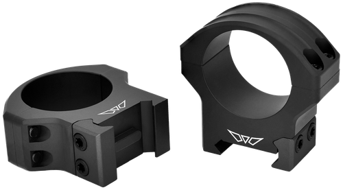 Warne 8514M HyperLite  Matte Black MagnaFusion Alloy 30mm Tube Medium Maxima/Weaver/Picatinny