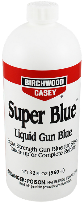 Birchwood Casey 13432 Super Blue Liquid 32 oz. Bottle