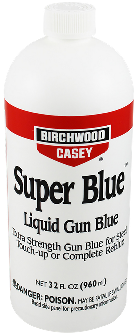 Birchwood Casey 13432 Super Blue Liquid 32 oz. Bottle