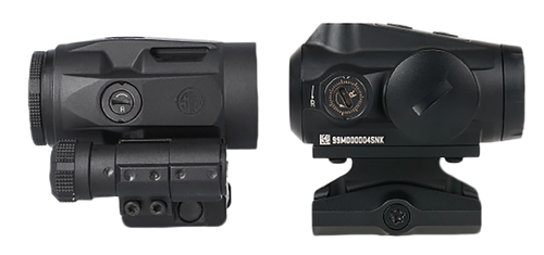 Sig Sauer Electro-Optics SORJ5101 Romeo5 Gen II w/Juliet 3 Magnifier Black 1x20mm/3x22mm, 2 MOA Red Dot/Micro Magnifier