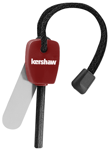 Kershaw 1019X Fire Starter  Red 3.10"