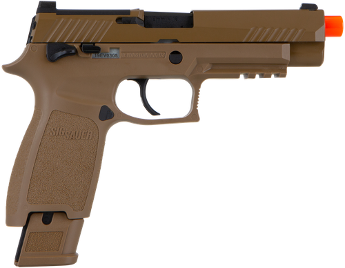 Sig Sauer Airguns AIRPFM17 Proforce M17 Air Soft CO2 6mm 21+1 Coyote Polymer Grips