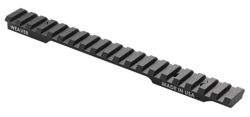 Weaver Mounts 99488 Multi-Slot Base  Extended Black Anodized Aluminum Fits Savage Axis 20 MOA