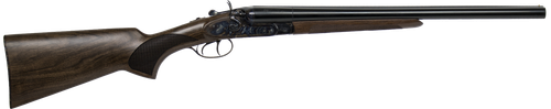 CZ-USA 06130 Hammer Coach  12 Gauge 2rd 3" 20" Black Chrome Barrel Color Case Hardened Rec Turkish Walnut Fixed Pistol Grip Stock Right Hand (Full Size) Includes Fixed Cylinder & Cylinder Chokes