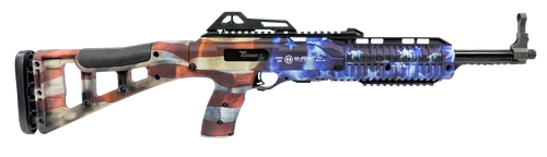 Hi-Point 4595TSFLG 4595TS Carbine 45 ACP 17.50" 9+1, American Flag, Skeletonized Stock, Adjustable Sights