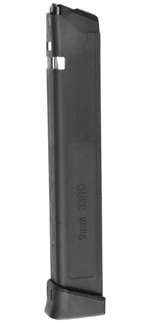 Global Ordnance LLC 850003223063 Global Ordnance  Black 33rd 9mm Luger Glock Style