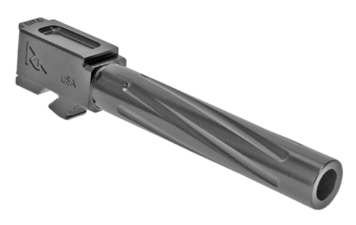Rival Arms RA20G103D Precision Match Grade 9mm Luger Compatible w/Glock 17 Gen5, 4.49" Fluted PVD Stainless Steel